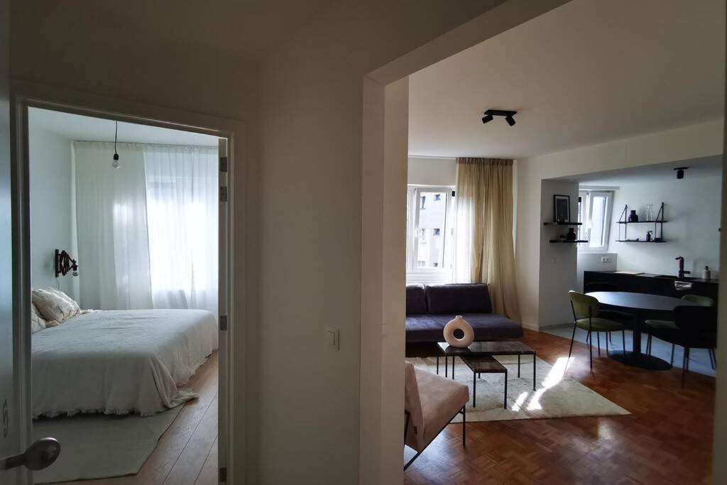 De Flat - Licht En Luxueus Appartement Bij Het Zuid Antverpy Exteriér fotografie